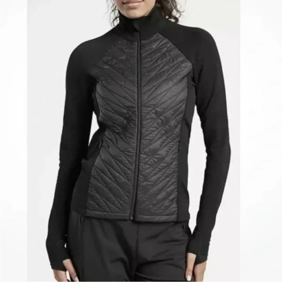 Athleta Black Flurry Force PrimaLoft Jacket Size M. - Picture 1 of 10